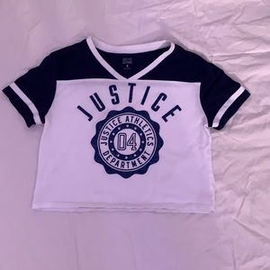 Super cute justice top for girls